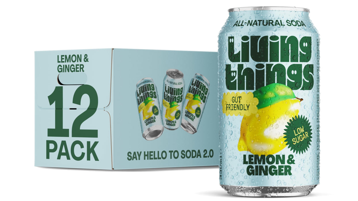 Living Things Prebiotic Soda