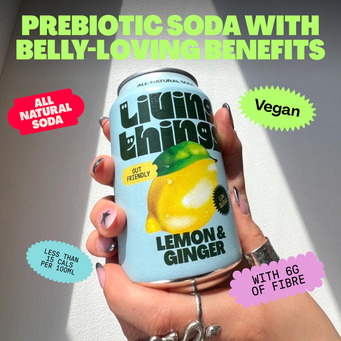 Living Things Prebiotic Soda