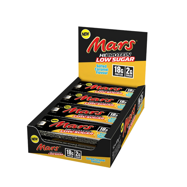 Mars Hi Protein Low Sugar 12x57g Salted Caramel - Protein Bars at MySupplementShop by Mars