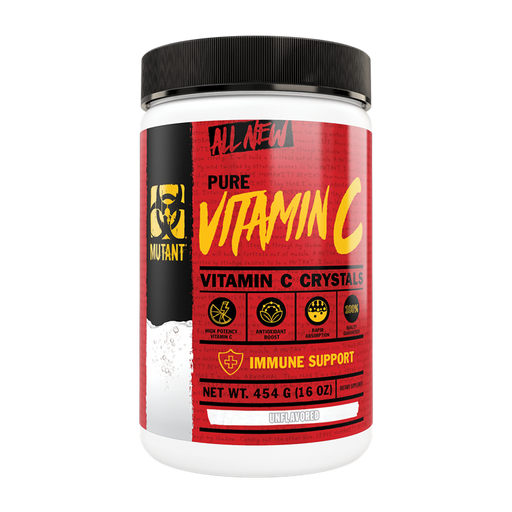 Mutant Pure Vitamin C Crystals 504g Unflavoured | Premium Health Foods at MySupplementShop.co.uk