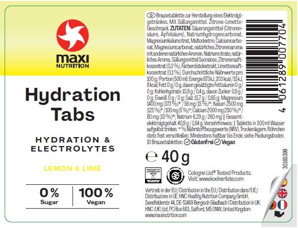 MaxiNutrition Protein Hydration 6x10Tabs