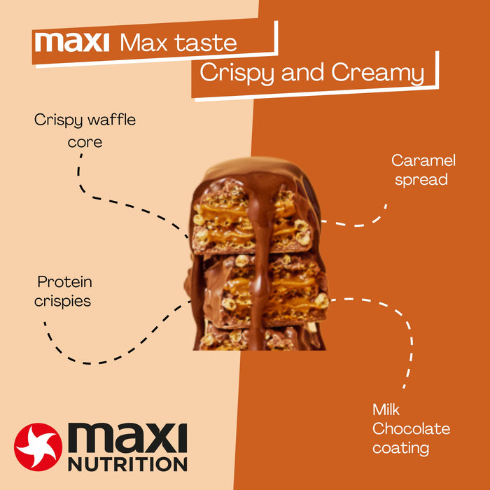 MaxiNutrition Protein Waffle Bar 12x40g