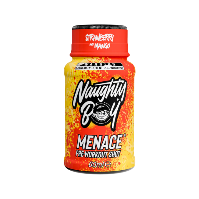 NaughtyBoy® Menace Pre-Workout Shot (12 x 60ml)