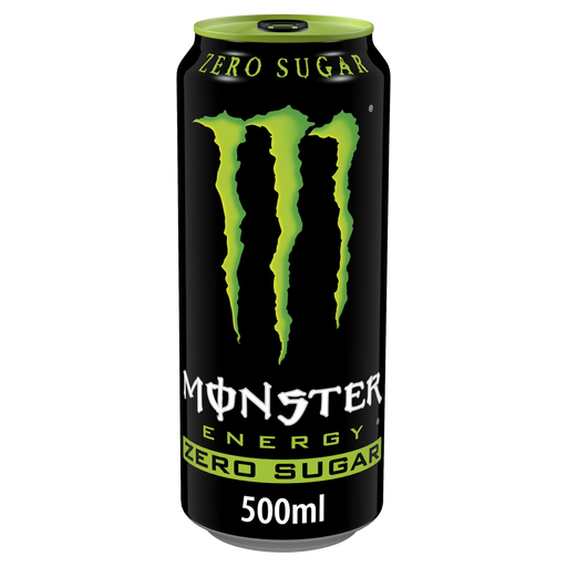 Monster Energy Zero Sugar - 12x500ml / Original - Energy Ready-to-Drinks