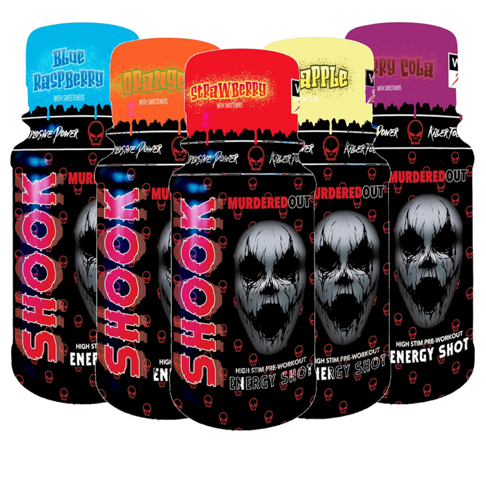 Murdered Out Shook Pre-Workout Shot 1x60ml