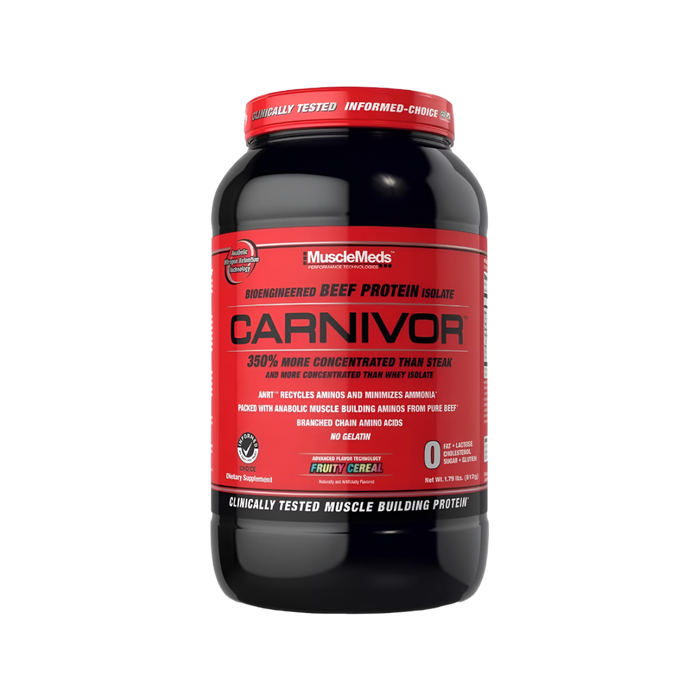 MuscleMeds CARNIVOR Beef Protein | 23g Protein | Sugar & Lactose-Free