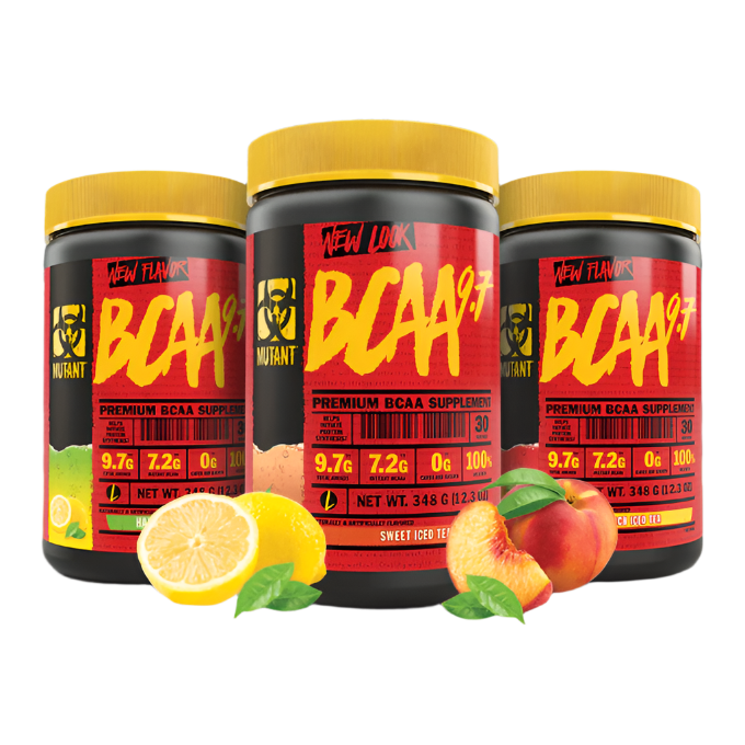 Mutant BCAA 9.7 with Micronized Amino Acid and Electrolyte Support Stack