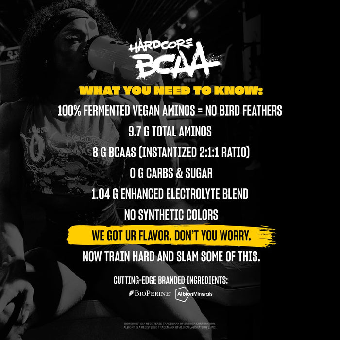 Mutant Hardcore BCAA 390g