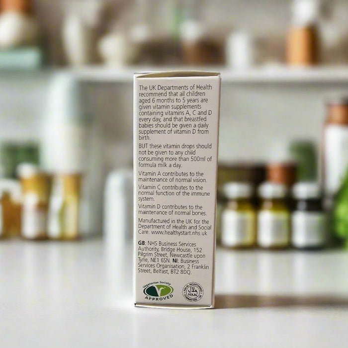 NHS Healthy Start Kids Vitamin Drops at MYSUPPLEMENTSHOP box View