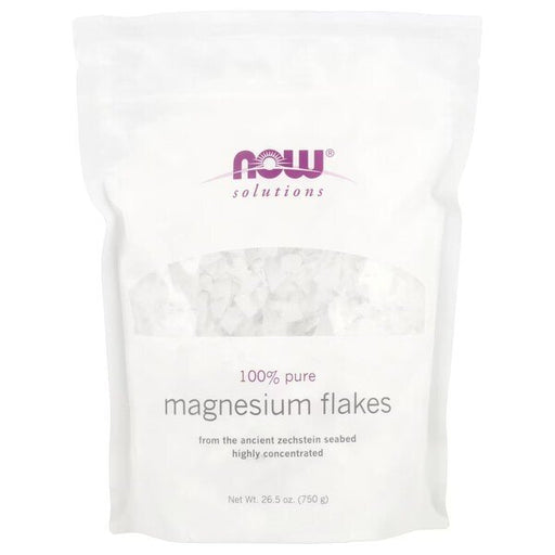 NOW Foods 100% Pure Magnesium Flakes - 750g