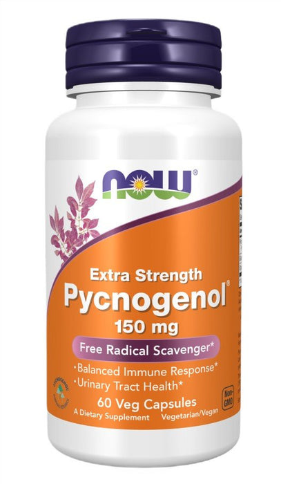 NOW Foods Pycnogenol, 150mg Extra Strenght - 60 vcaps