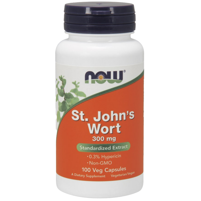 NOW Foods St. John's Wort, 300mg - 100 vcaps