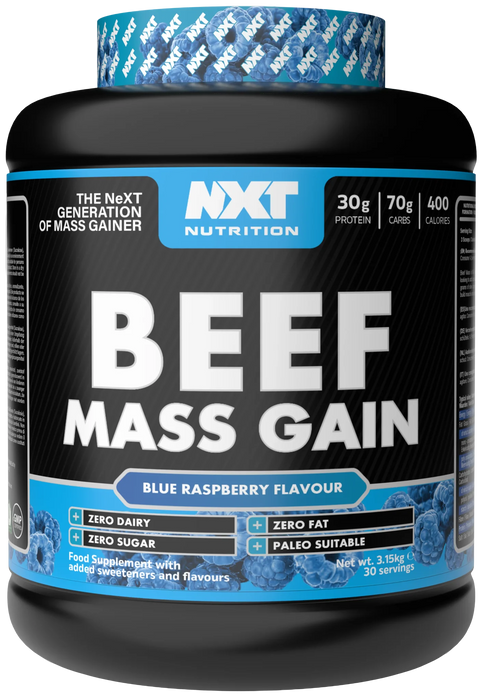NXT Nutrition Beef Mass Gain 3.15kg