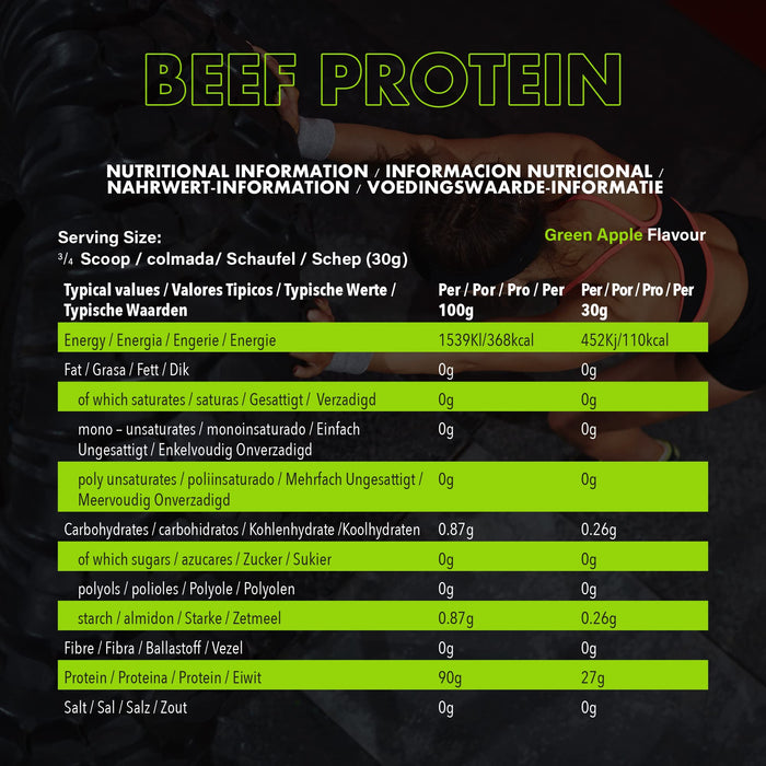 NXT Nutrition Beef Protein Isolate 1.8kg