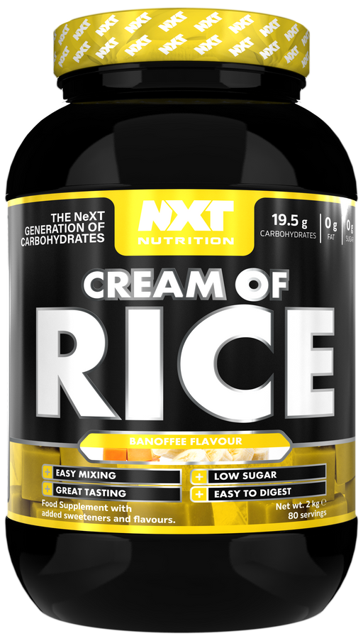 NXT Nutrition Cream of Rice - 2kg - Banoffee - Cream of Rice at MySupplementShop by Nxt Nutrition