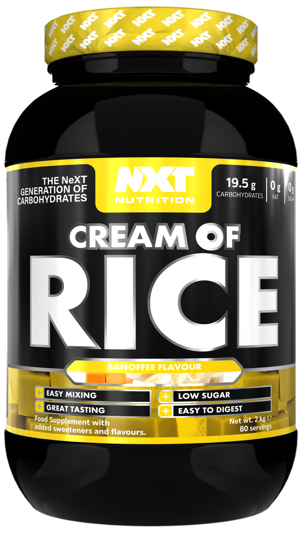 NXT Nutrition Cream of Rice - 2kg - Banoffee - Cream of Rice at MySupplementShop by Nxt Nutrition