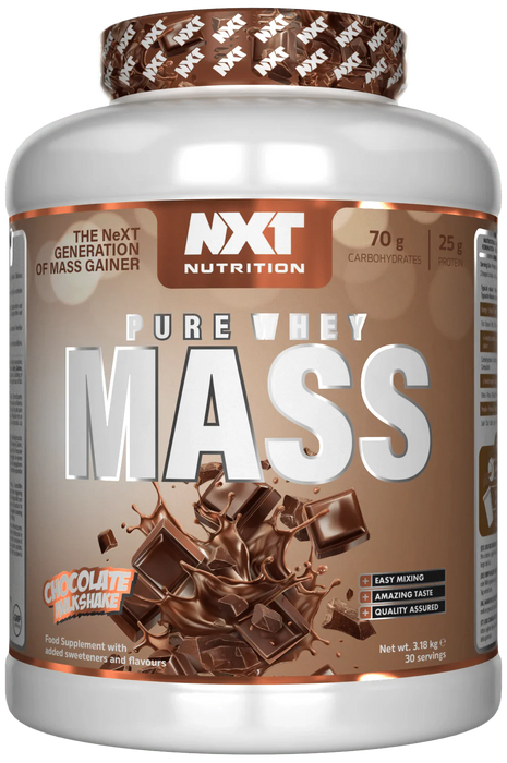NXT Nutrition NXT Pure Whey Mass 3.18kg