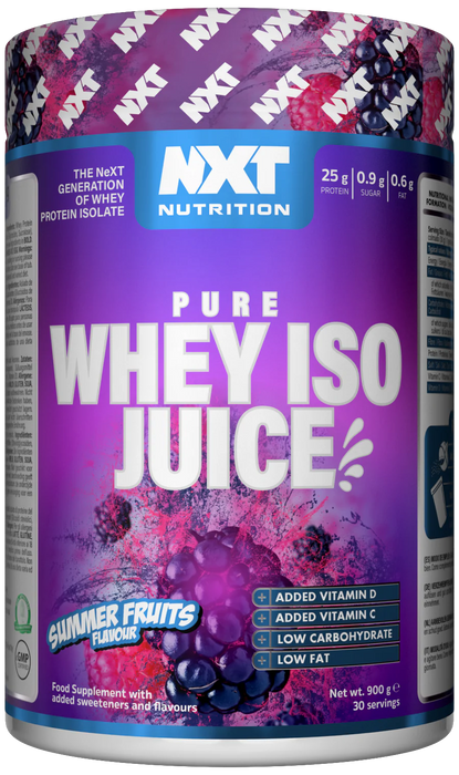 NXT Nutrition Pure Whey ISO Juice 900g