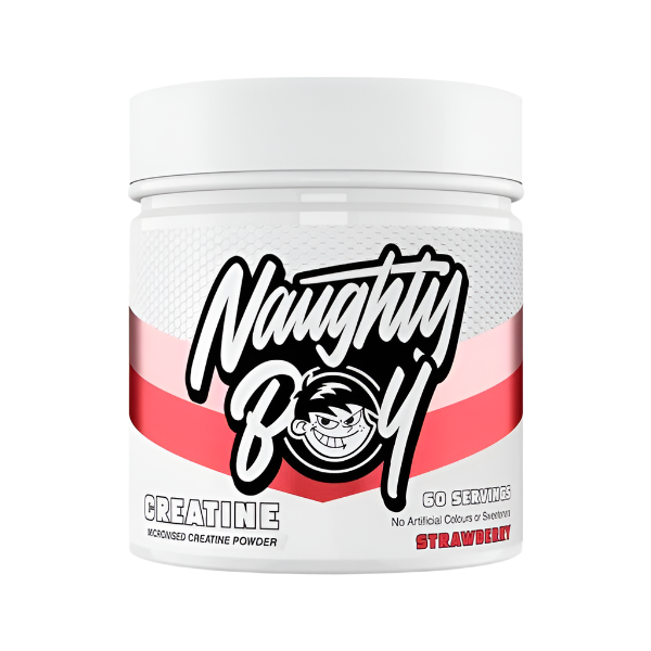 Naughty Boy® Micronised Flavoured Creatine Powder 300g