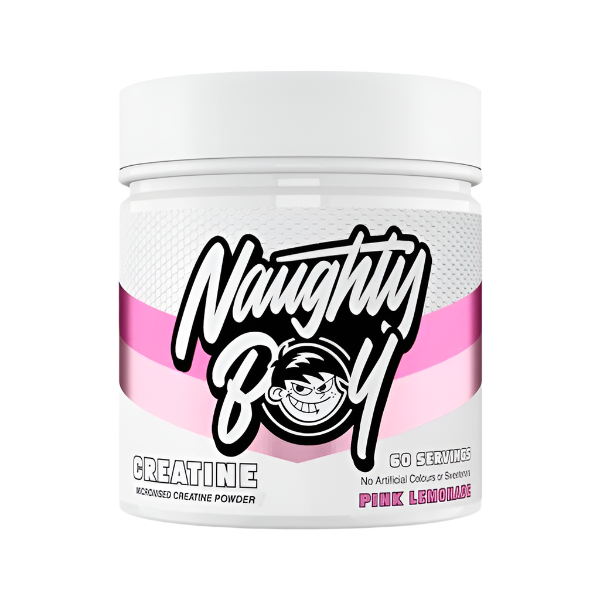 Naughty Boy® Micronised Flavoured Creatine Powder 300g