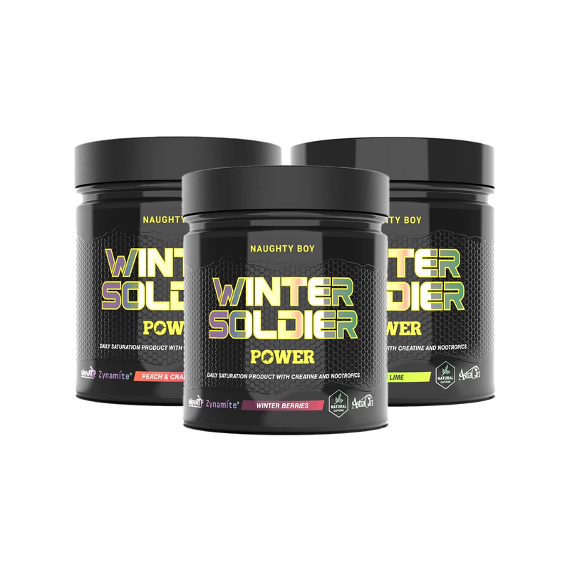 Naughty Boy Winter Soldier Power 420g - Pre Workout at MySupplementShop by Naughty Boy