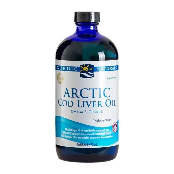 Nordic Naturals (Danish Label) Arctic Cod Liver Oil, 1060mg Orange - 473ml