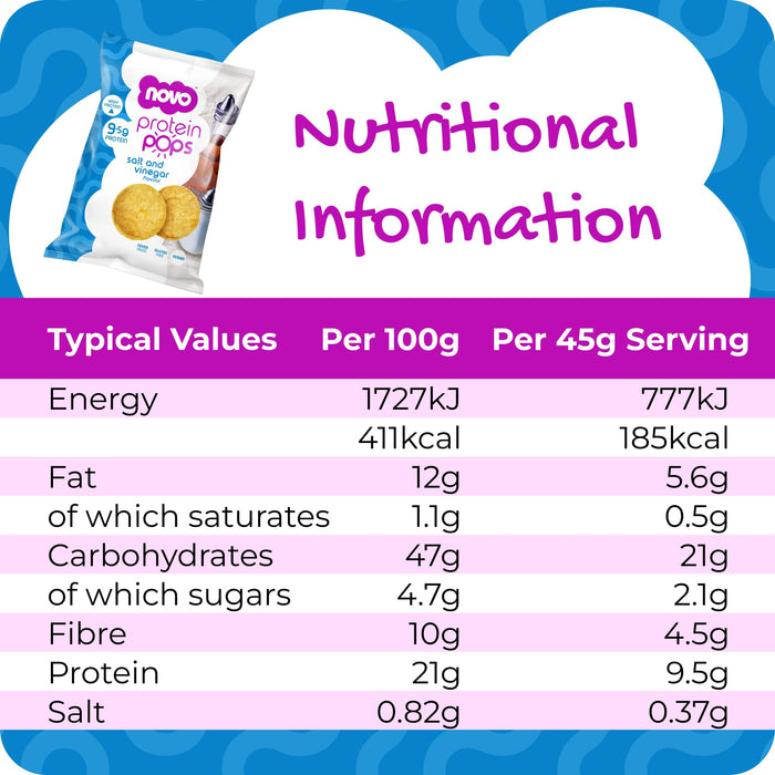Novo Nutrition Novo Protein Pops 6x45g