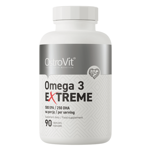 OstroVit Omega 3 Extreme 90 Caps - Sports Supplements at MySupplementShop by Ostrovit