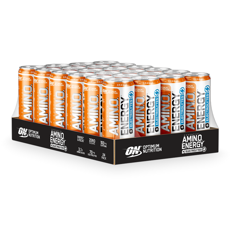 Optimum Nutrition Amino Energy + Electrolyte RTD 24x250ml Orange