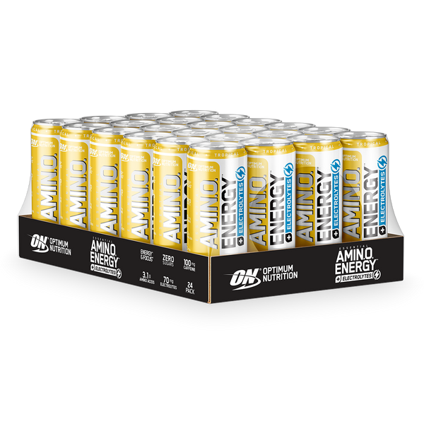 Optimum Nutrition Amino Energy + Electrolyte RTD 24x250ml Tropical