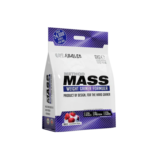 Outangled Method Mass 6kg - Strawberry Cream - Whey Proteins at MySupplementShop by OUT ANGLED