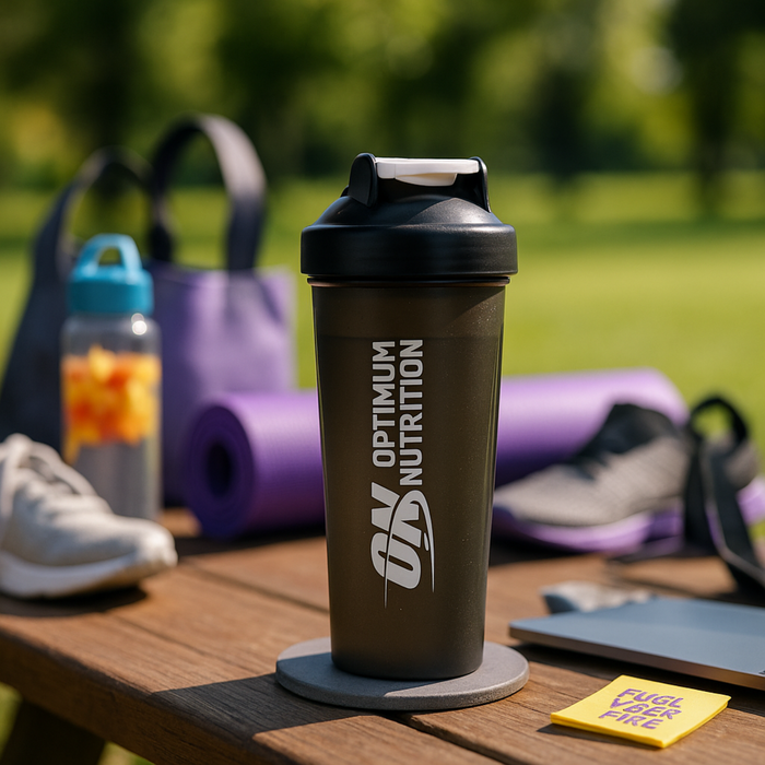 Optimum Nutrition Plus Black Shaker 600ml