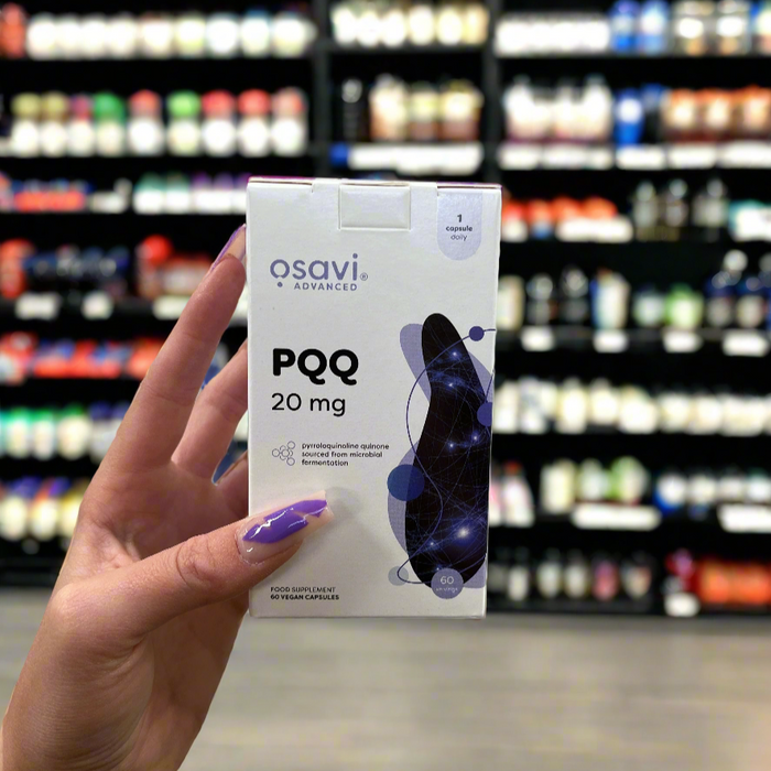 Osavi PQQ 20mg Capsules – Vegan, Clean Label, Sugar-Free Supplement