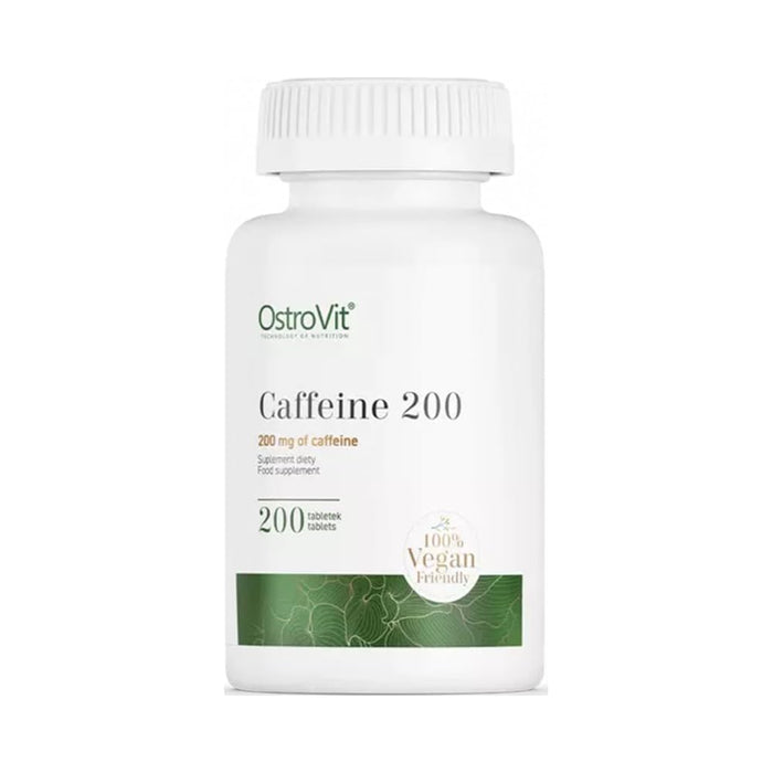 OstroVit Caffeine 200, 200mg - 200 tablets