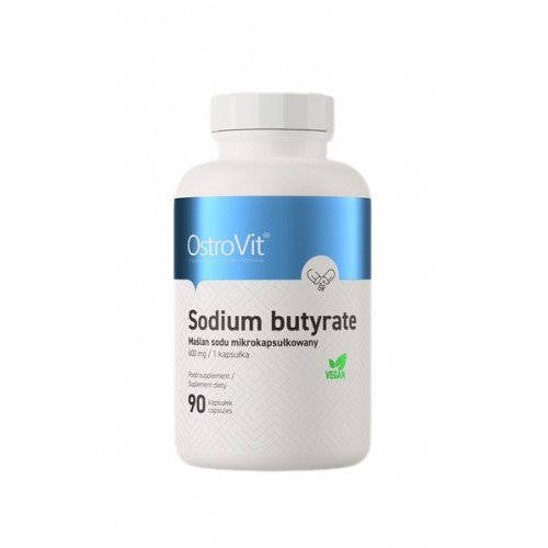 OstroVit Sodium Butyrate, 600mg - 90 caps
