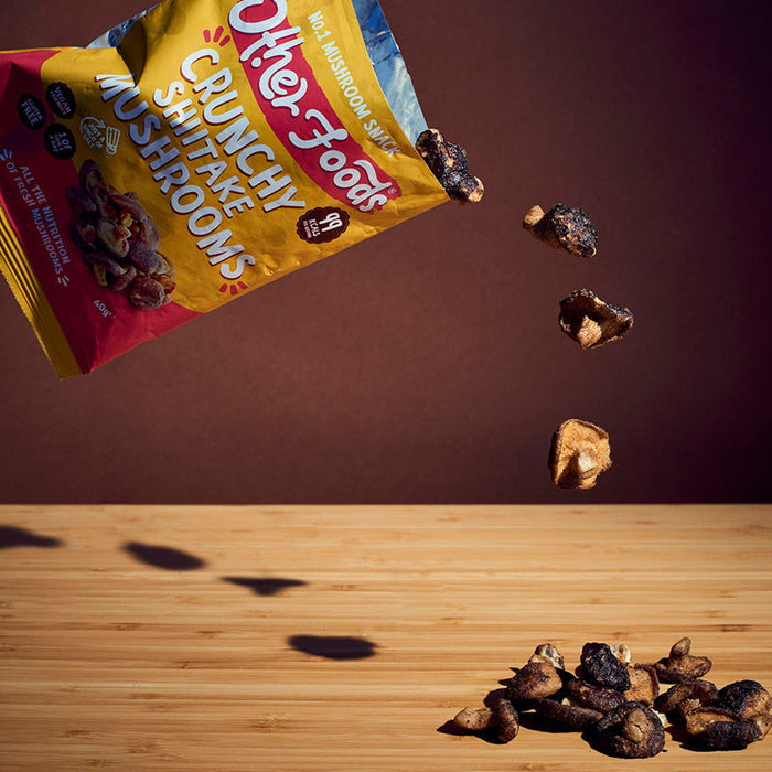 Other Foods Mushroom Crisps 8x40g