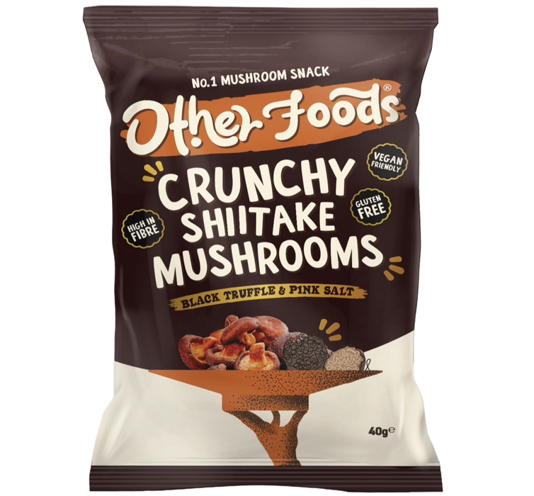 Other Foods Mushroom Crisps 8x40g