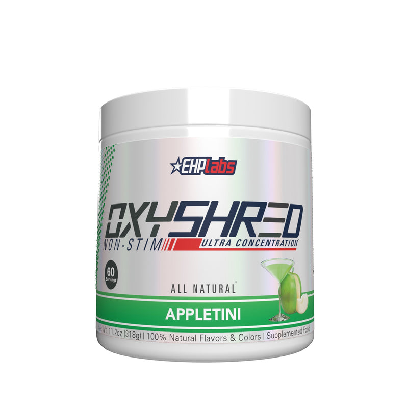 EHP Labs OxyShred Non Stim 60 Serv - Appletini - Sports Supplements at MySupplementShop by EHP Labs