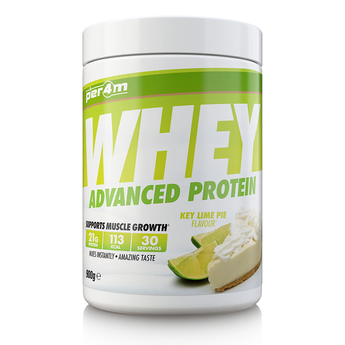 PER4M Whey Protein Powder 900g - 30 Servings | 21g Protein per Serving