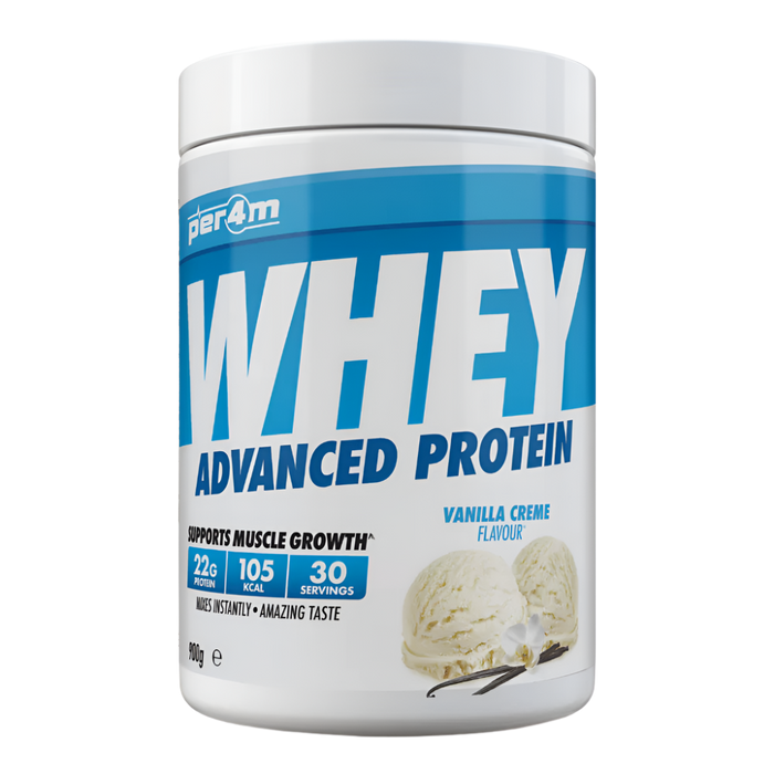 PER4M Whey Protein Powder 900g - 30 Servings | 21g Protein per Serving