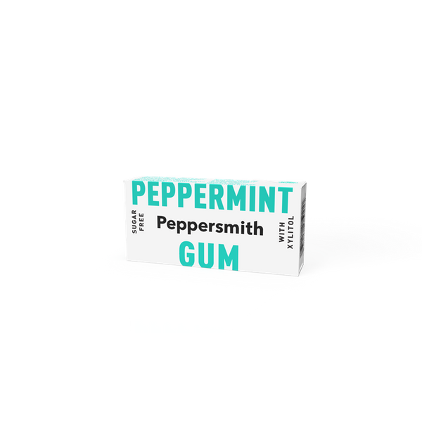 Peppersmith Chewing Gum 12x15g Peppermint | Premium Snacks and Treats at MySupplementShop.co.uk