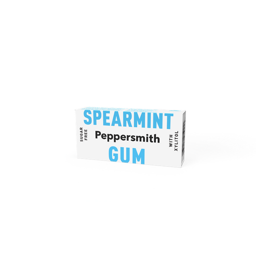 Peppersmith Chewing Gum 12x15g Spearmint - Chewing Gum at MySupplementShop by Peppersmith