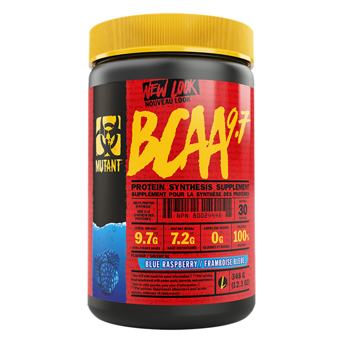 Mutant BCAA 9.7 with Micronized Amino Acid and Electrolyte Support Stack