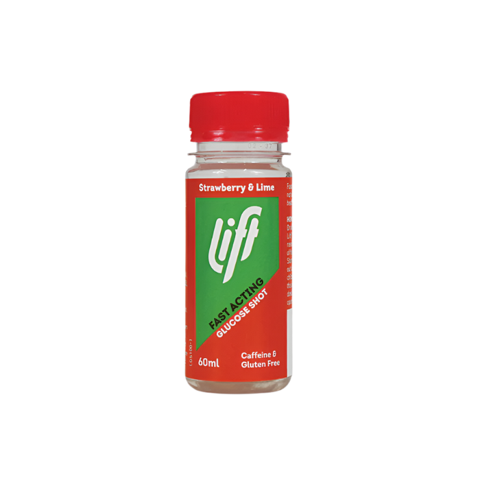 Lift Fast Acting Glucose Energy Juice Shots - Strawberry & Lime Flavour