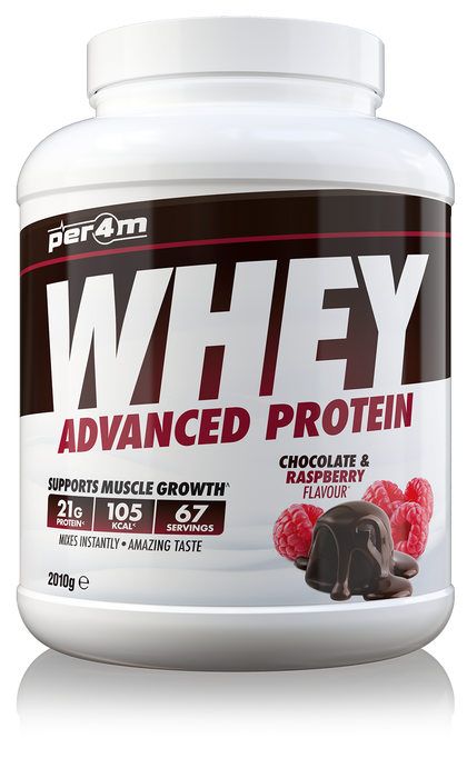 Per4m Advanced Whey Protein - 2.01kg / Chocolate & Raspberry - Whey Protein Powder