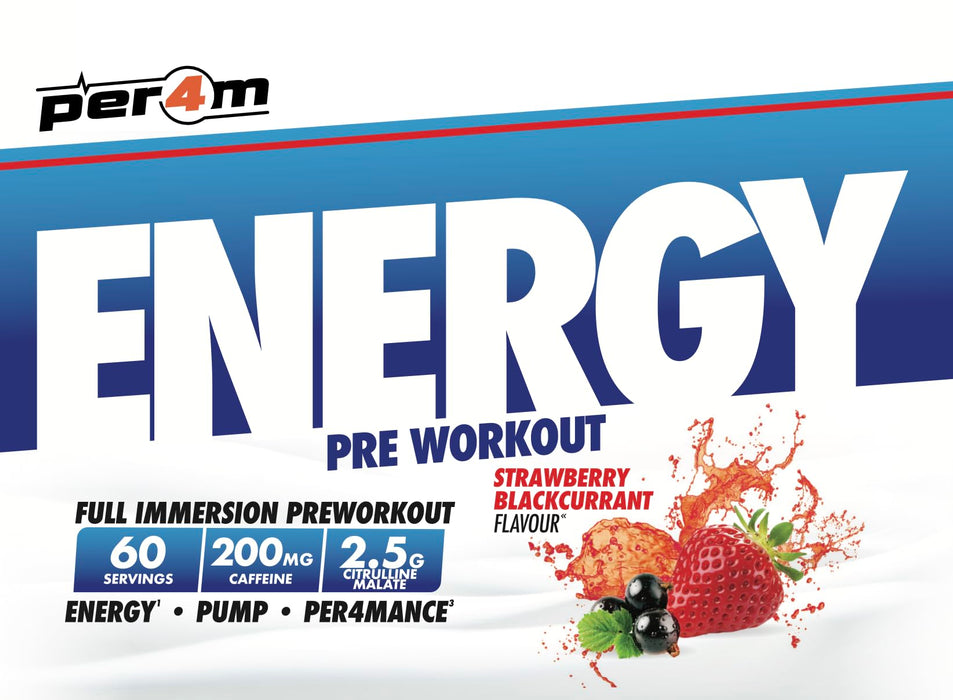 Per4m Energy Pre Workout 390g