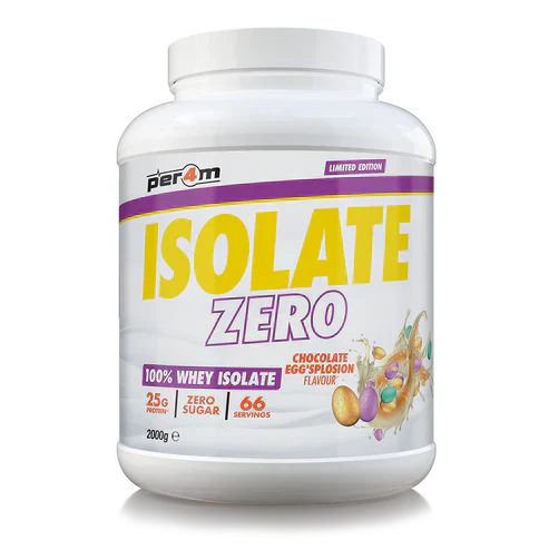 Per4m Isolate Zero Chocolate Eggs’plosion - 2kg / Chocolate Eggs’plosion (Limited Edition) - Whey Protein Isolate Powder