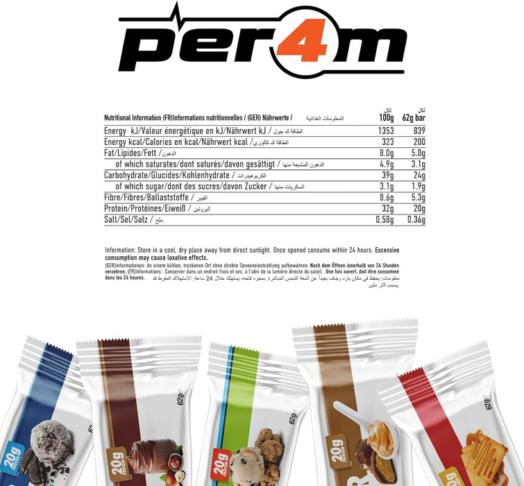 Per4m Protein Bar (Single Bar) 62g