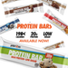 Assorted high-protein, low-sugar Per4m Protein Bar flavors for healthy snacking