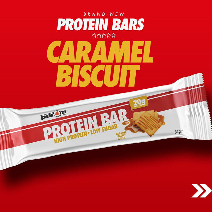 Per4m Protein Bars - 20g Protein, Low Sugar & Indulgent Taste | Ultimate Guilt-Free Snack in 8 Delicious Flavors